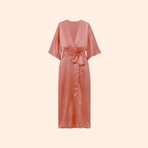 Reformation Hedi Dress (Praline) - Main Image